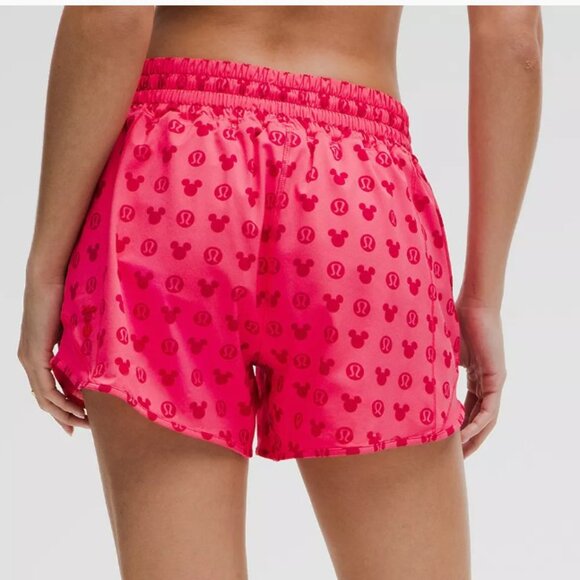 Lululemon Disney x lululemon Hotty Hot High-Rise Short 4" Disney Classic Pink 8 - Picture 3 of 11